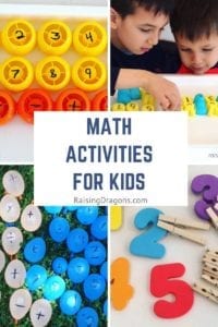 Easy & Fun Math Activities for Kids Activities for Kids ⋆ Raising Dragons